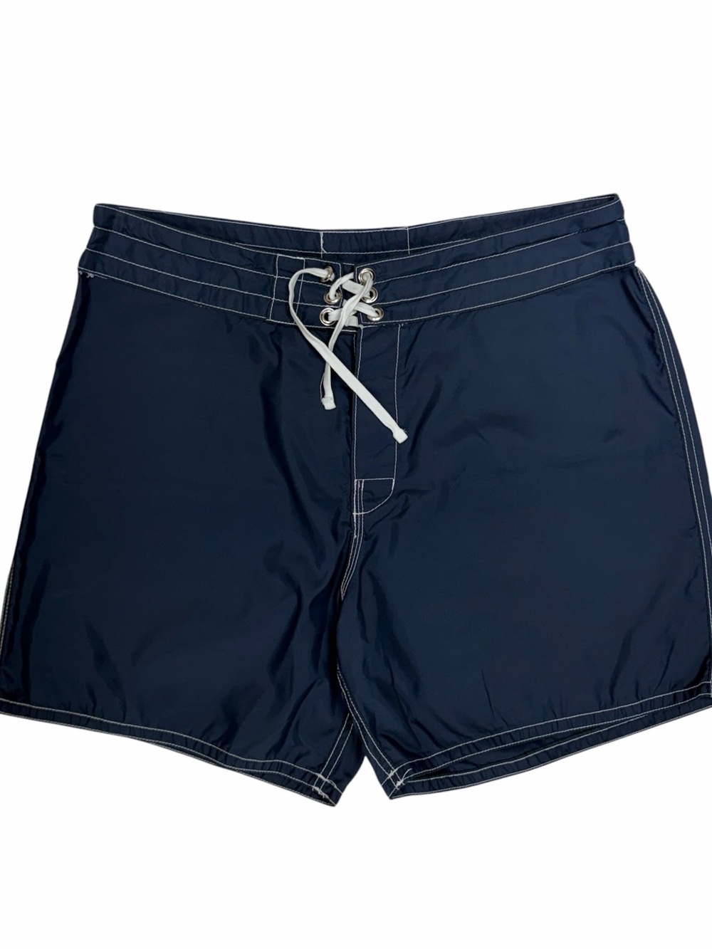 Birdwell Beach Britches Men 34 Blue 310 Boardshorts Swim Surf Trunk Nylon USA 6”